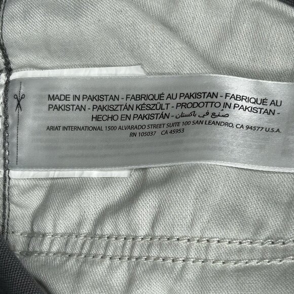 Ariat Rebar Perfect Rise Made Tough Straight Pant Womens 33R Fits 36x31.5 Gray - Picture 6 of 16